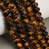 Natural Tiger Eye Beads Strands GG-CBA5B6F-A01-01-1