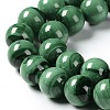 Natural Malachite Beads Strands G-F571-27AB1-10mm-6