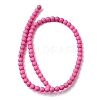Synthetic Turquoise Beads Strands TURQ-G106-6mm-02K-5