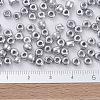 Electroplate 6/0 Glass Seed Beads SEED-Q005-P-3