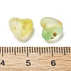 Frosted Transparent Acrylic Beads OACR-F013-07-3