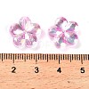 Transaparent Acrylic Beads PACR-H004-01C-3