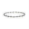 Classic Stainless Steel Ball Chains Stretch Bracelets for Women SB9710-2-1