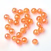 Eco-Friendly Transparent Acrylic Beads PL731-16-1