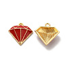 Alloy Enamel Pandants ENAM-K067-52KCG-07-1