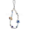 Resin & Acrylic Mobile Straps HJEW-WH20012-06-1