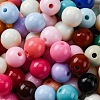 Opaque Acrylic Beads SACR-Q004-02E-3