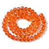 Glass Beads Strands EGLA-A034-T8mm-D25-3