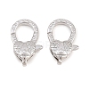 Brass Lobster Claw Clasps KK-H287-08G-P-1