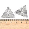 Non-Tarnish 304 Stainless Steel Pendants STAS-Q308-03P-3
