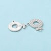 925 Sterling Silver Charms STER-C004-08S-3