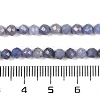 Natural Tanzanite Beads Strands G-F717-17B-01-4