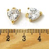 Valentine's Day Brass with Cubic Zirconia Pendants FIND-Z035-03B-3