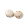 Two Tone Opaque Acrylic Beads X-MACR-M044-01B-2