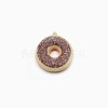 PU Imitation Doughnut Pendant Decorations FIND-WH0094-68B-1