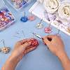 DIY Twist Oval Earring Making Kit DIY-SZ0008-49-4