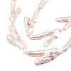 Natural Baroque Pearl Keshi Pearl Beads Strands PEAR-N021-16-3