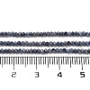 Natural Sapphire Beads Strands G-F509-18A-2mm-5