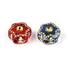 Plastic Flower Beads KY-T041-26A-M-2