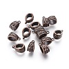 Tibetan Style Alloy Tube Bails LS-RLF10386Y-NF-2