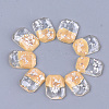Two Tone Resin Cabochons LS-X-CRES-T014-06J-1