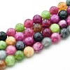 Natural Quartz Beads Strands G-N355-8mm-35-1