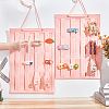 Felt Hanging Hair Claw Clip Organizer Holder for Women Girls AJEW-WH0083-89A-03A-3