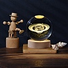 Glass Crystal Ball DJEW-PW0012-047A-03-1
