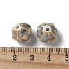 Vintage Porcelain Pumpkin Beads PORC-L080-A02-3