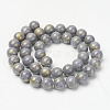 Natural Mashan Jade Beads Strands G-P232-01-A-6mm-2