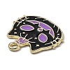 Alloy Enamel Pendants ENAM-Z001-15G-02-2