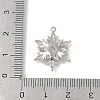 Christmas Theme Brass Micro Pave Cubic Zirconia Pendants KK-Z065-01-02P-3