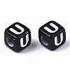Opaque Acrylic Beads SACR-N002-01U-3