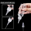 48Pcs 4 Style PP Plastic Bottle Replacement Caps KY-BC0001-24-4