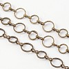 3.28 Feet Brass Handmade Chains X-CHR024-CK142-AB-NF-1