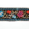 Embroidery Polyester Ribbons OCOR-WH0060-25A-3