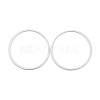 Brass Linking Rings KK-Y003-03I-S-2