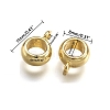 Brass Tube Bails KK-F682-02-3