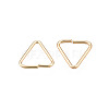 Brass Triangle Linking Ring KK-N232-331A-02-2