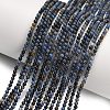 Natural Dumortierite Beads Strands G-Z116-A26-2mm-1
