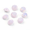 Pointed Back & Back Plated K9 Glass Rhinestone Cabochons X-RGLA-J012-10mm-395-2