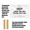 Acrylic Blank Table Signs AJEW-WH0476-001-3