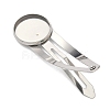 304 Stainless Steel Snap Hair Clip Finding STAS-B126-01C-P-2