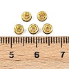 Brass Grade A Rhinestone Spacer Beads RSB034NF-16G-2
