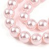 Baking Paint Pearlized Glass Pearl Bead Strands HY-N002-5mm-A10-4