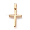 201 Stainless Steel Pendants STAS-N096-20G-1