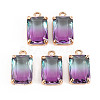 Gradient Color Glass Pendants GLAA-S193-008-A08-1
