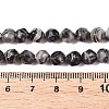 Natural Map Stone/Picasso Stone Beads Strands G-T138-214-5