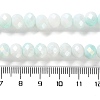 Electroplate Glass Beads Strands LAMP-S068-02G-4