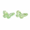 Transparent Acrylic Pendants TACR-N014-008-3
